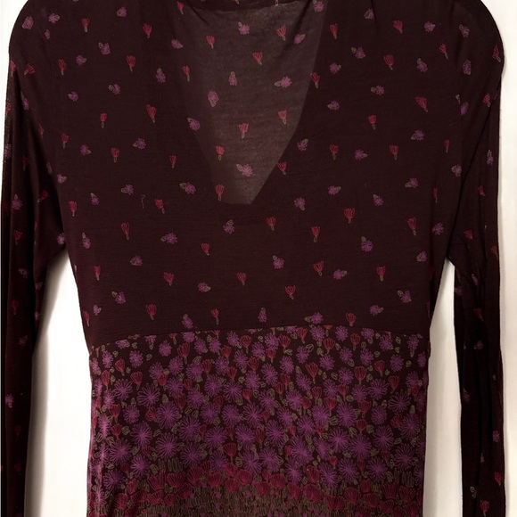 Sportmax Burgundy and Pink Blouse - Picture 3 of 7